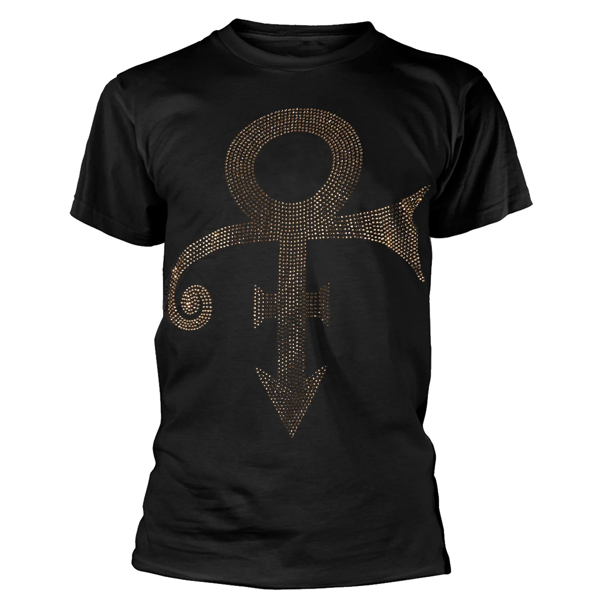 Prince 'Gold Symbol Diamante' (Black) T-Shirt