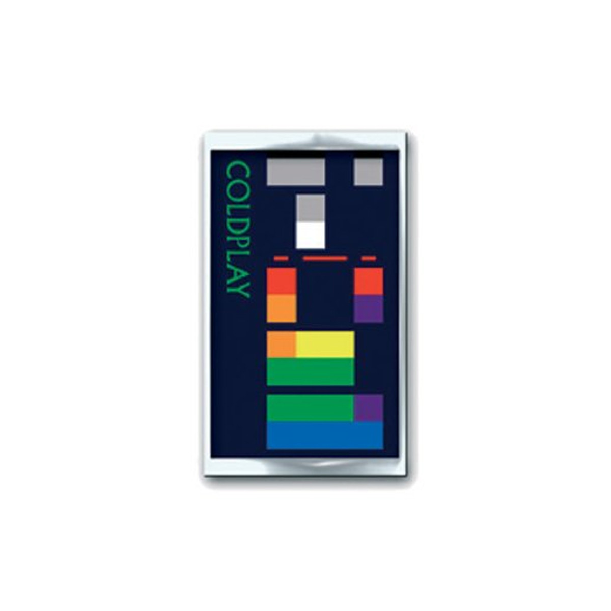 Coldplay 'X & Y Album' Pin Badge | Eyesore Merch