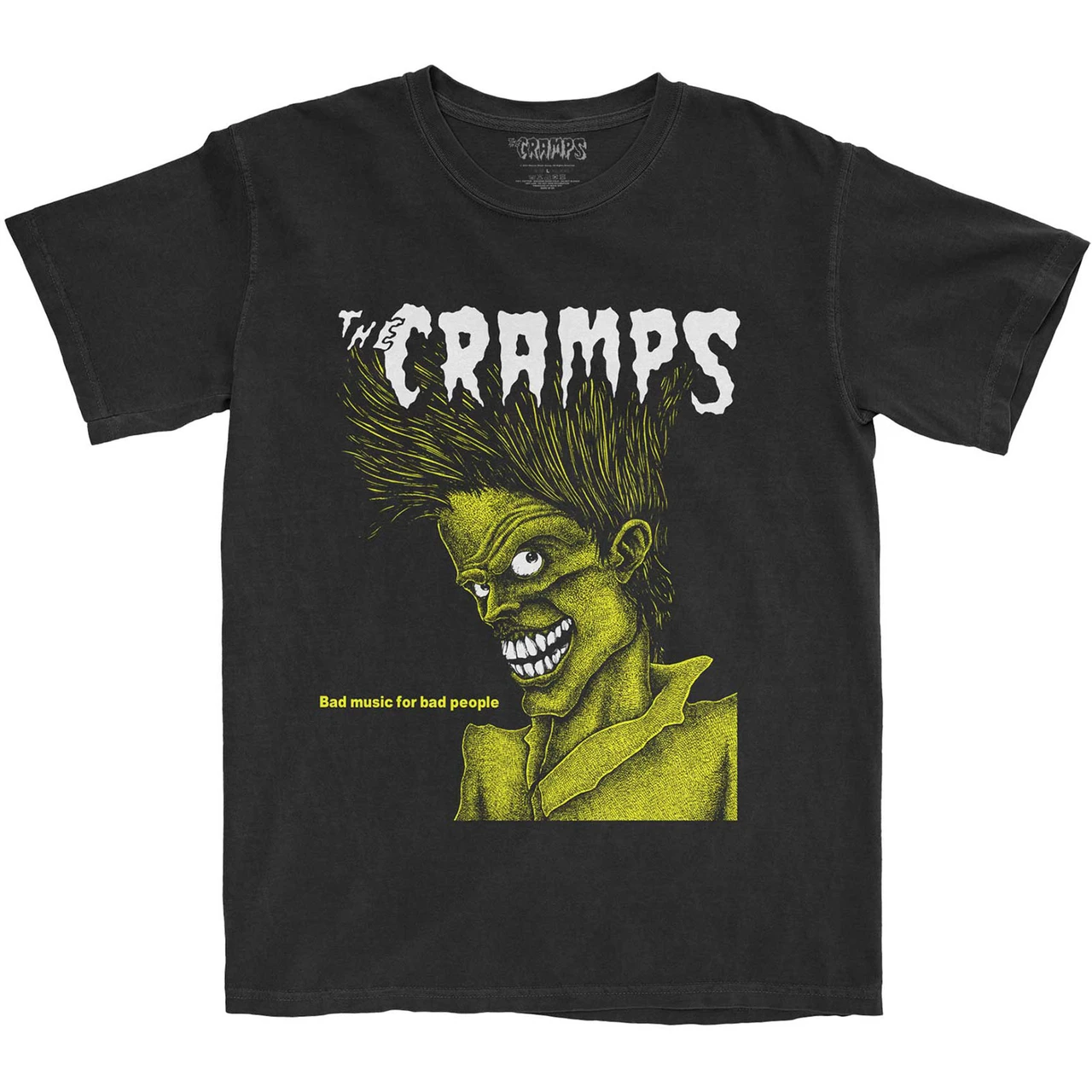 The Cramps 'Bad Music' (Black) T-Shirt