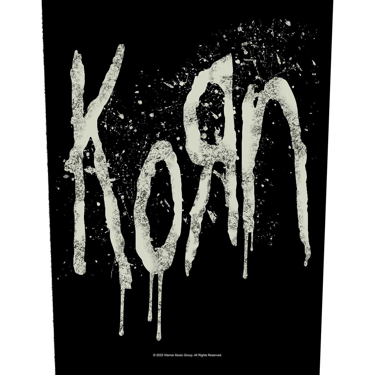 Korn 'Splatter Logo' Back Patch