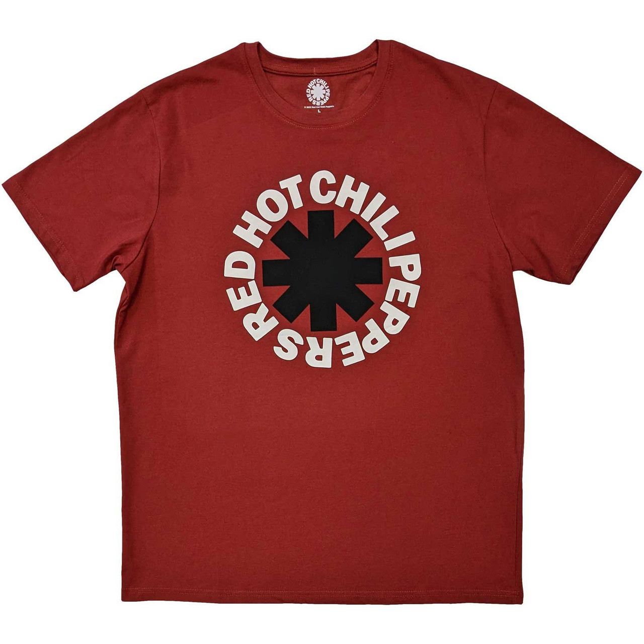 Red Hot Chili Peppers 'Classic Asterisk' (Red) T-Shirt Ã‚Â