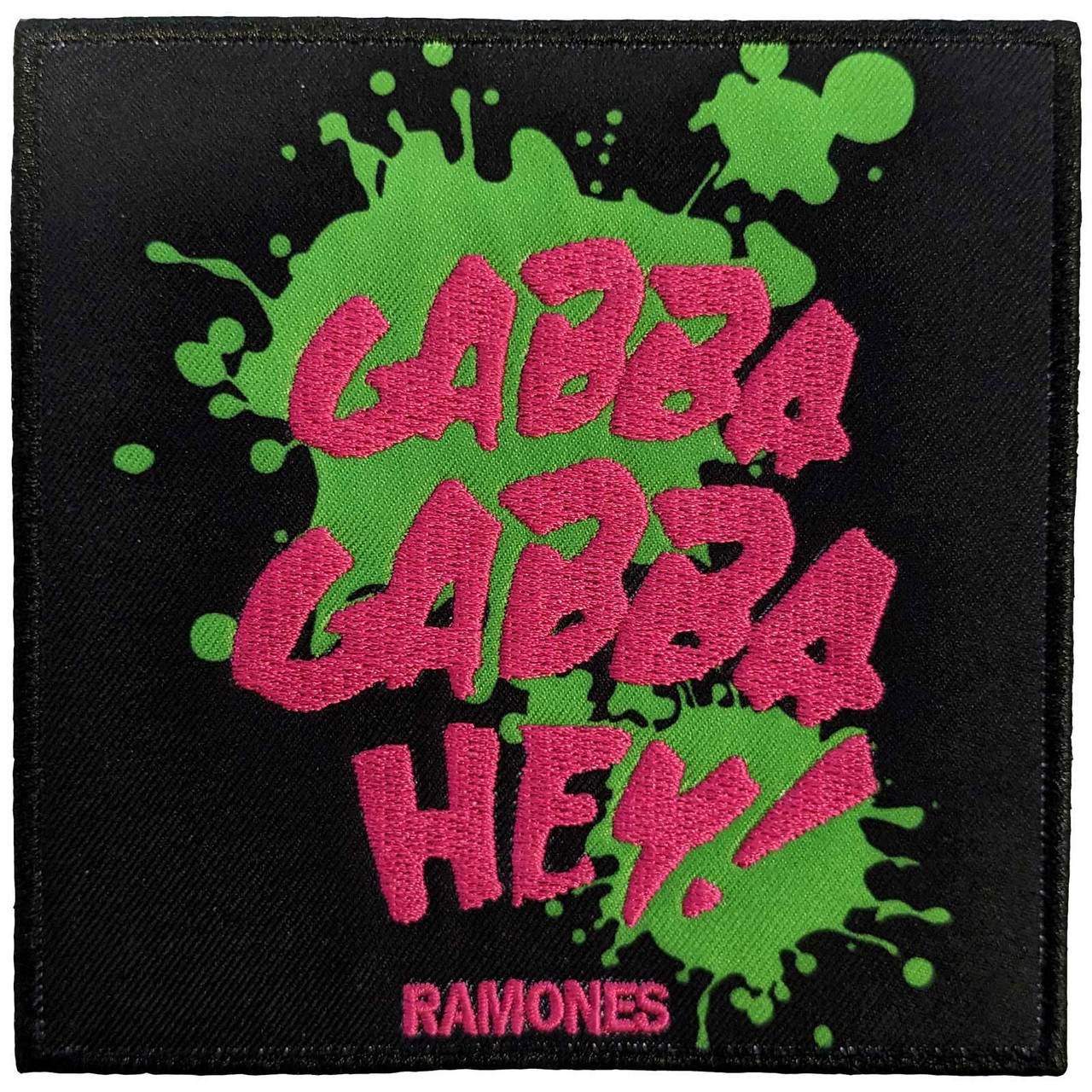 Ramones 'Gabba Gabba Hey' (Iron-On) Patch