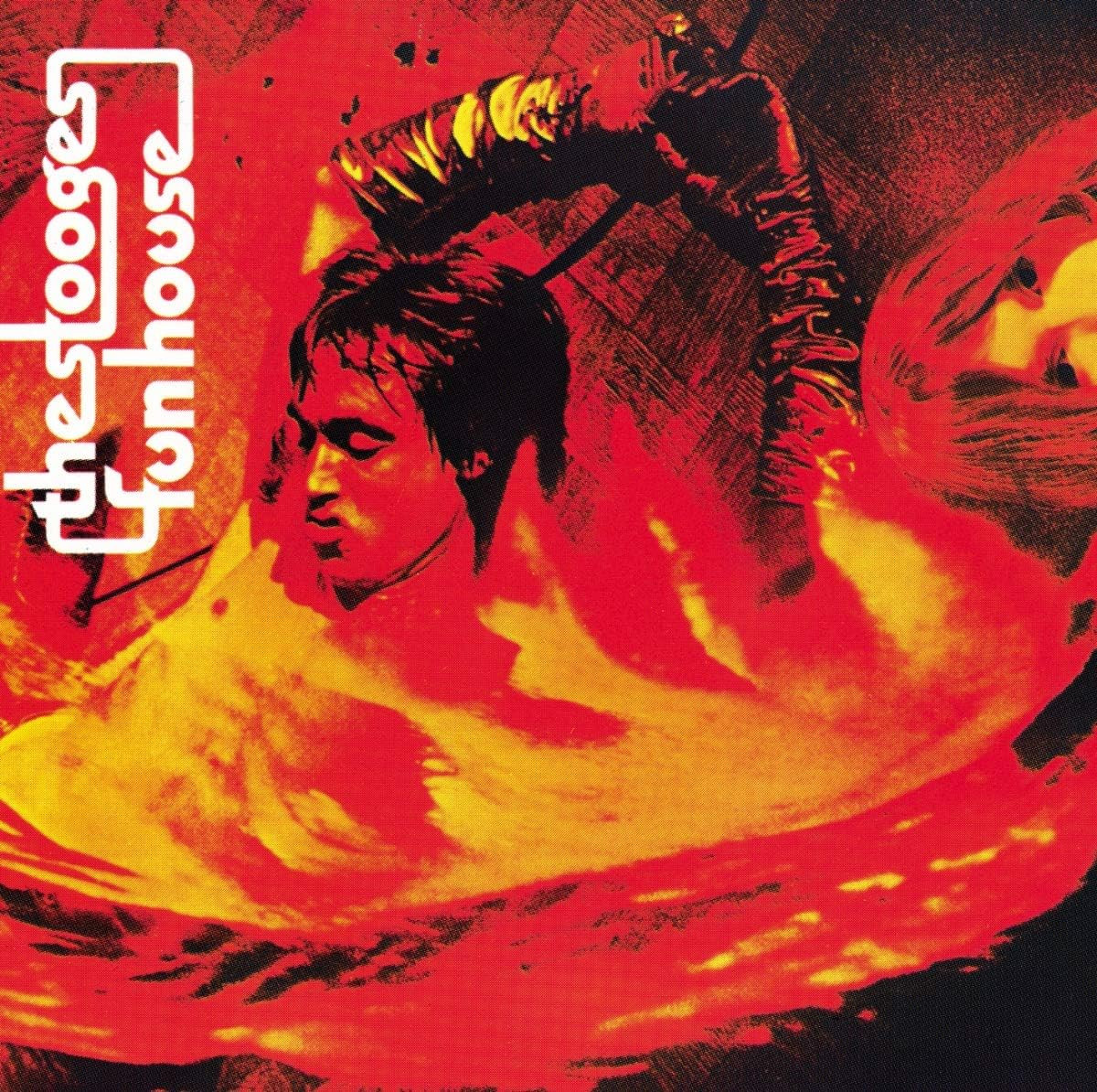 The Stooges 'Fun House' LP Half Red Half Black Vinyl