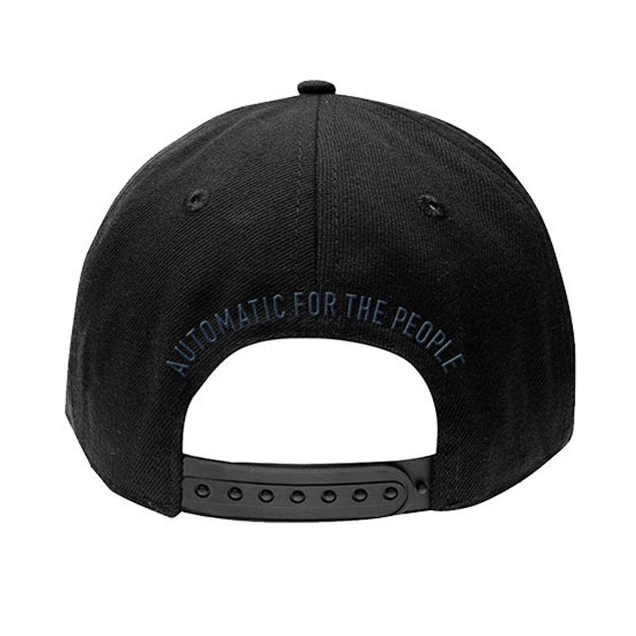 R.E.M 'Automatic For The People' (Black) Baseball Cap | Eyesore Merch