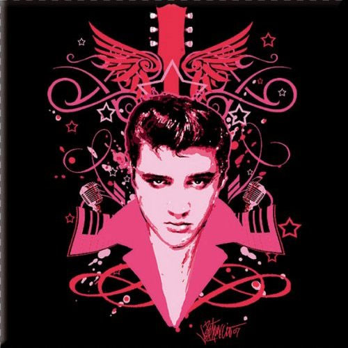 Elvis Presley 'Let's Face It' Fridge Magnet