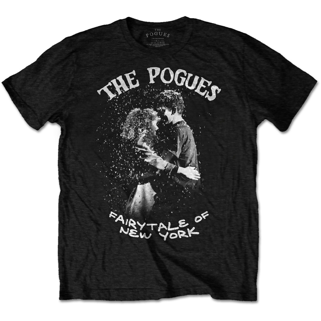 The Pogues 'Fairytale of New York' (Black) T-Shirt