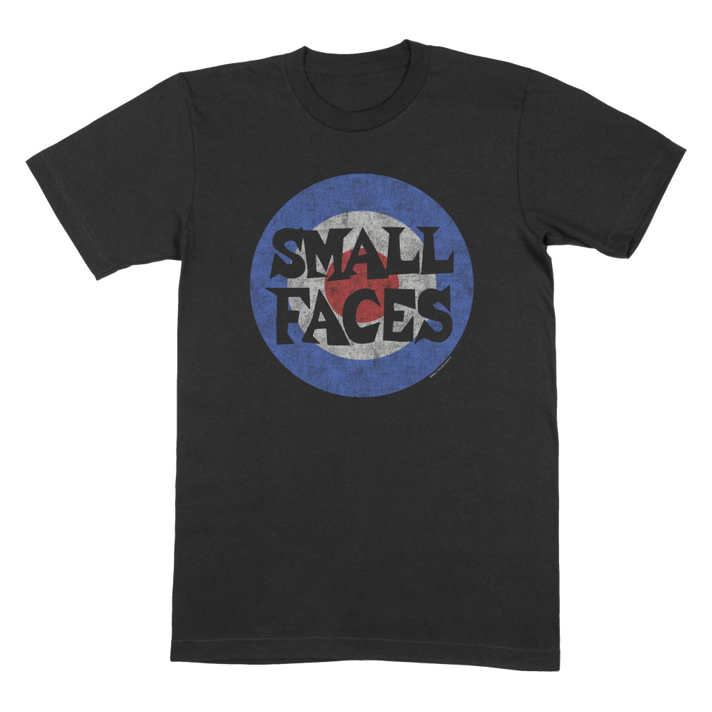 Small Faces 'Mod Target' (Black) TShirt