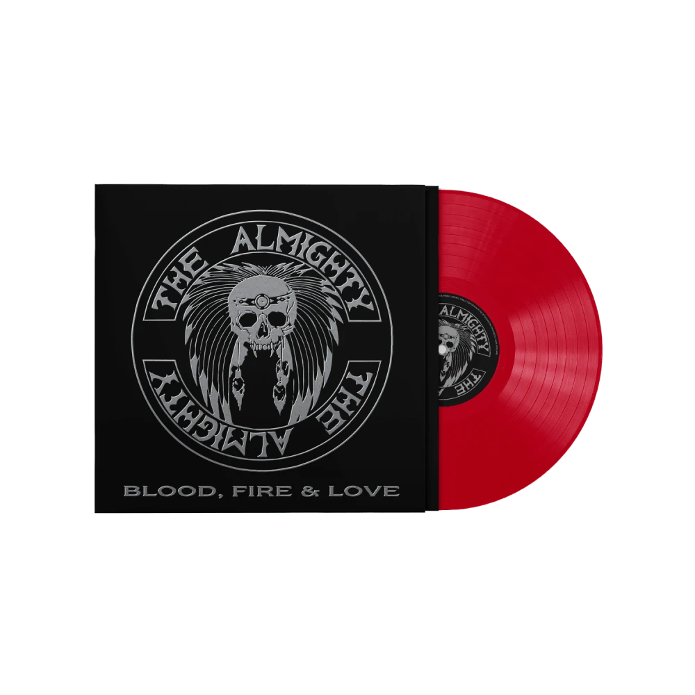 The Almighty 'Blood, Fire & Love' LP 180g Red Vinyl