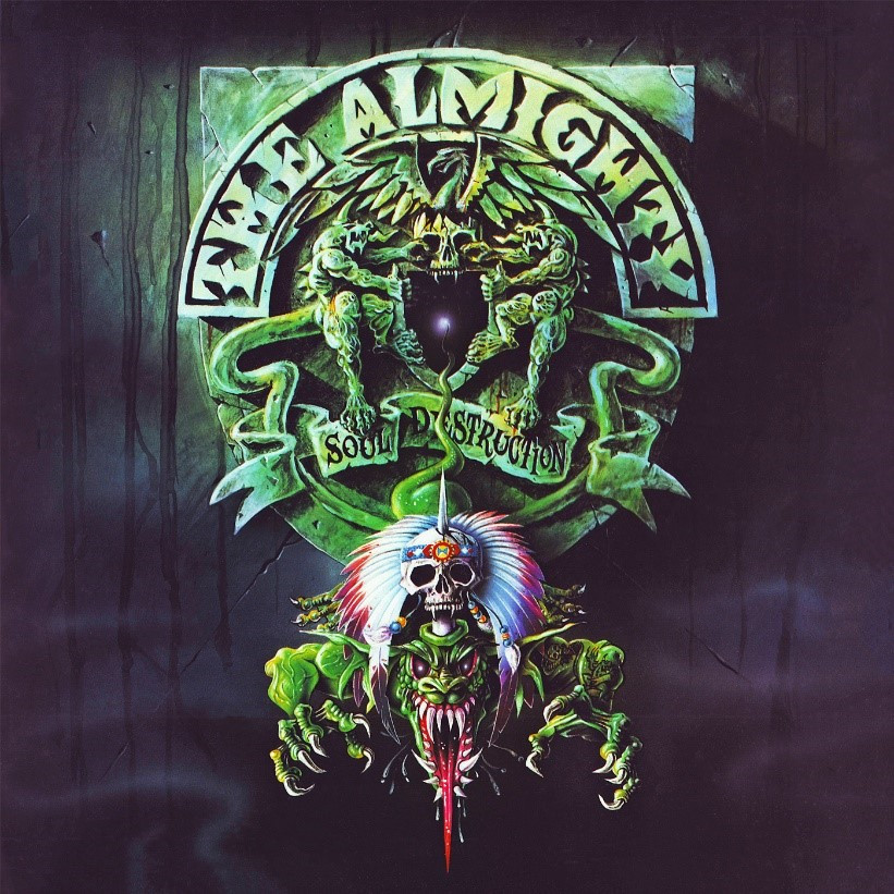 The Almighty 'Soul Destruction' LP 180g Green Vinyl