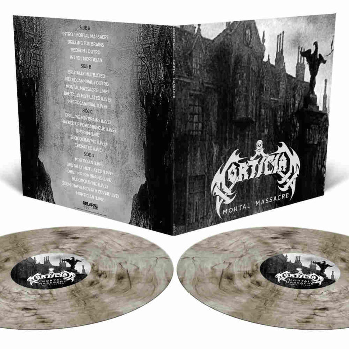 Mortician 'Mortal Massacre' 2LP  Galaxy Vinyl