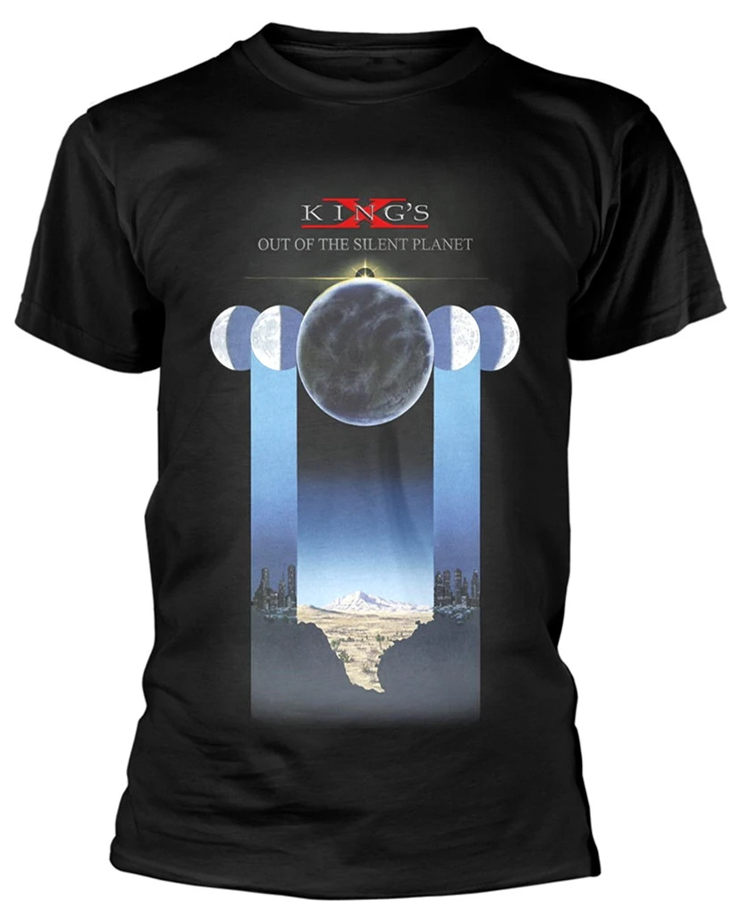 Kings X 'Out Of The Silent Planet' (Black) T-Shirt
