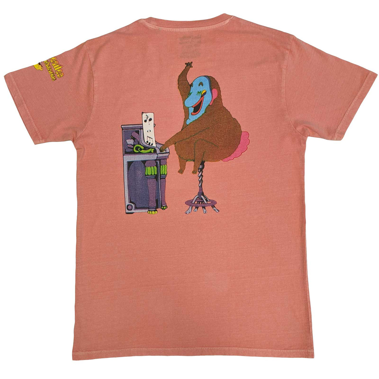 The Beatles 'Yellow Submarine Magic Piano' (Pink) Eco T-Shirt BACK