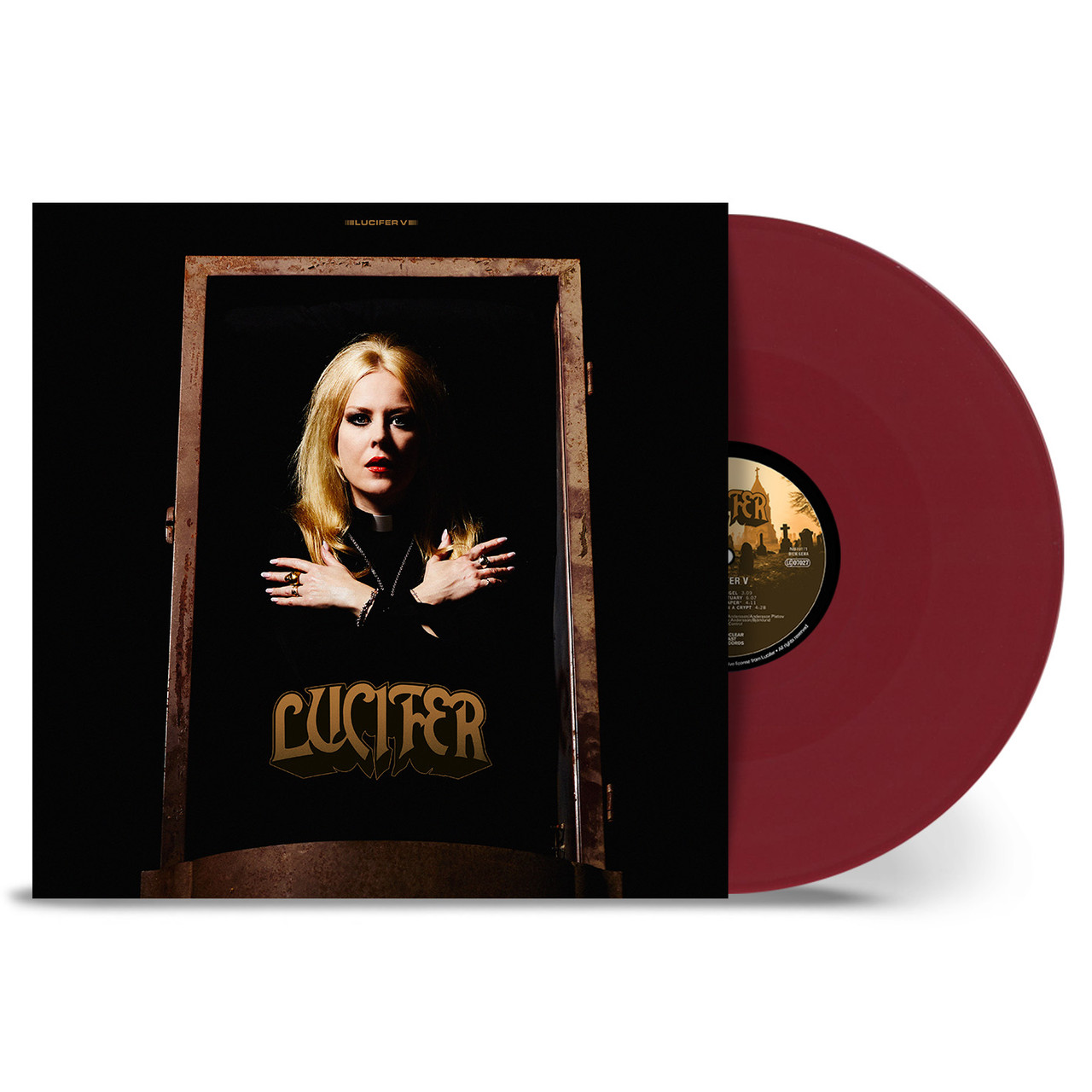 Lucifer 'V' LP Oxblood Vinyl