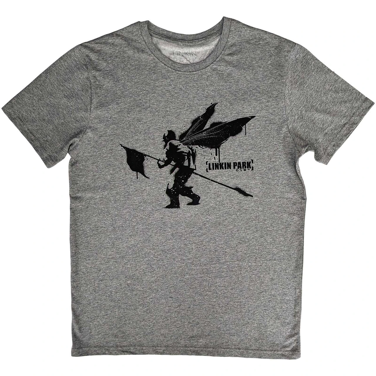Linkin Park 'Street-Soldier' (Grey) T-Shirt