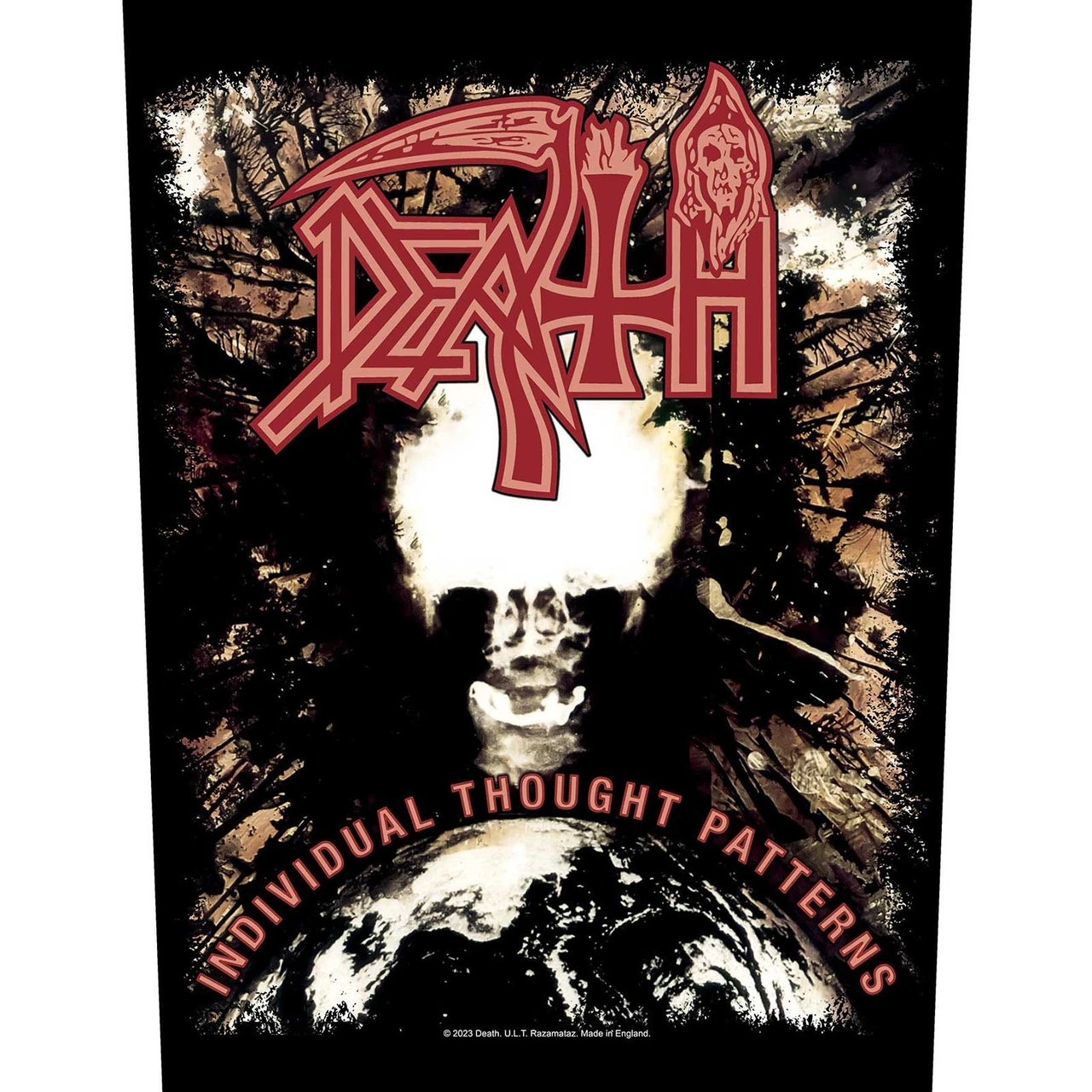 Death 'Individual Thought Patterns' Back Patch