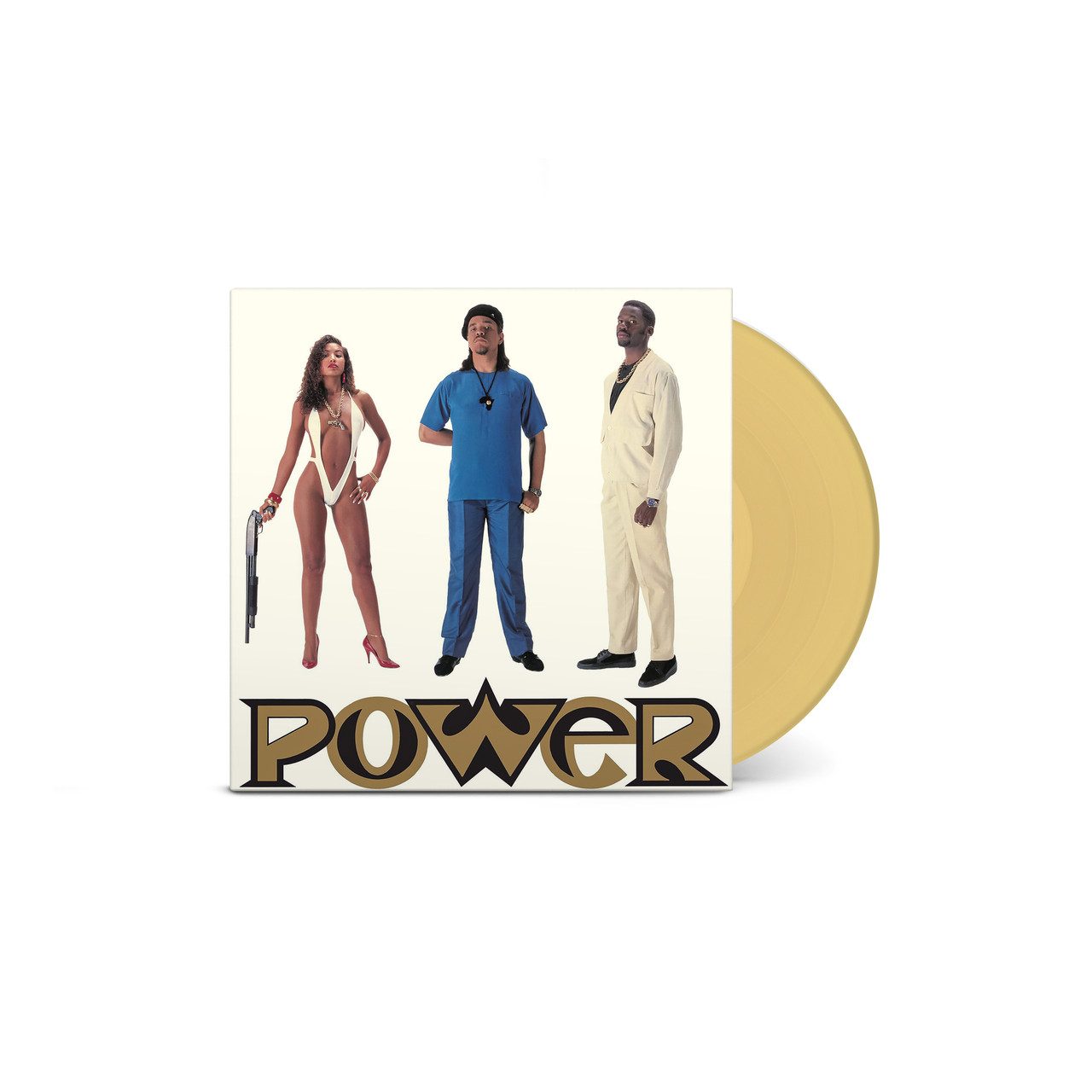 Ice-T 'Power' LP Ice Cold Gold Vinyl