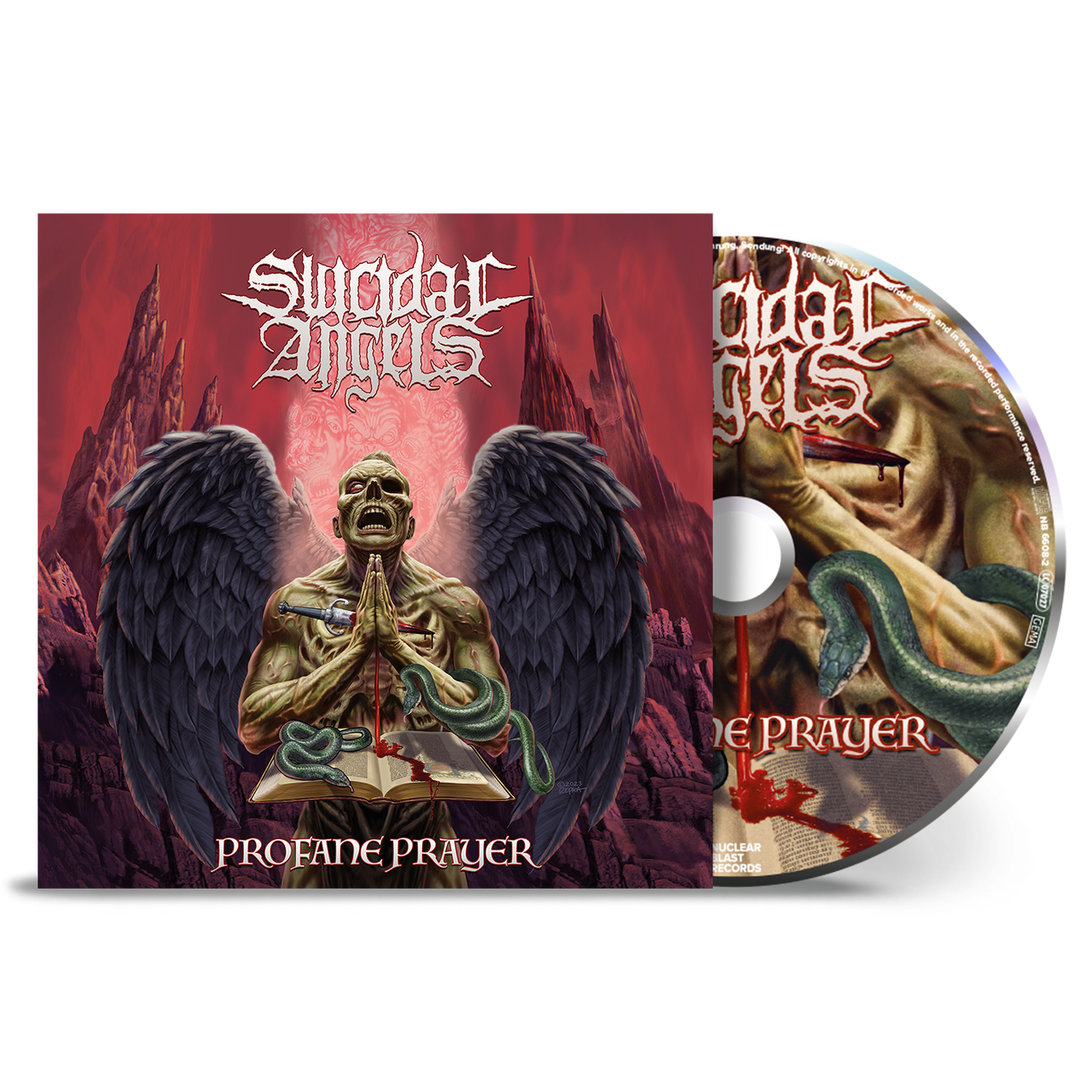 Suicidal Angels 'Profane Prayer' CD Jewel Case
