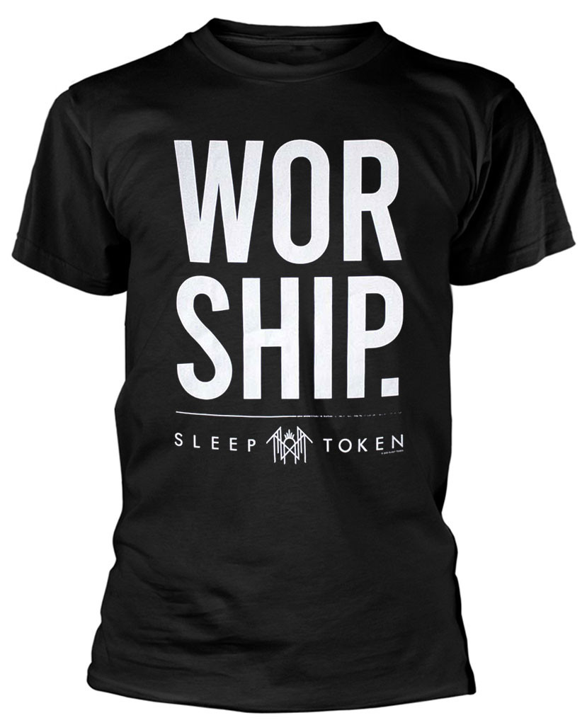 Sleep Token 'Worship' (Black) T-Shirt Front