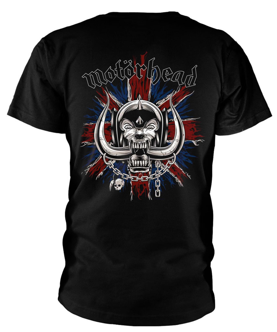 Motorhead 'British War Pig & Logo' (Black) T-Shirt | Eyesore Merch