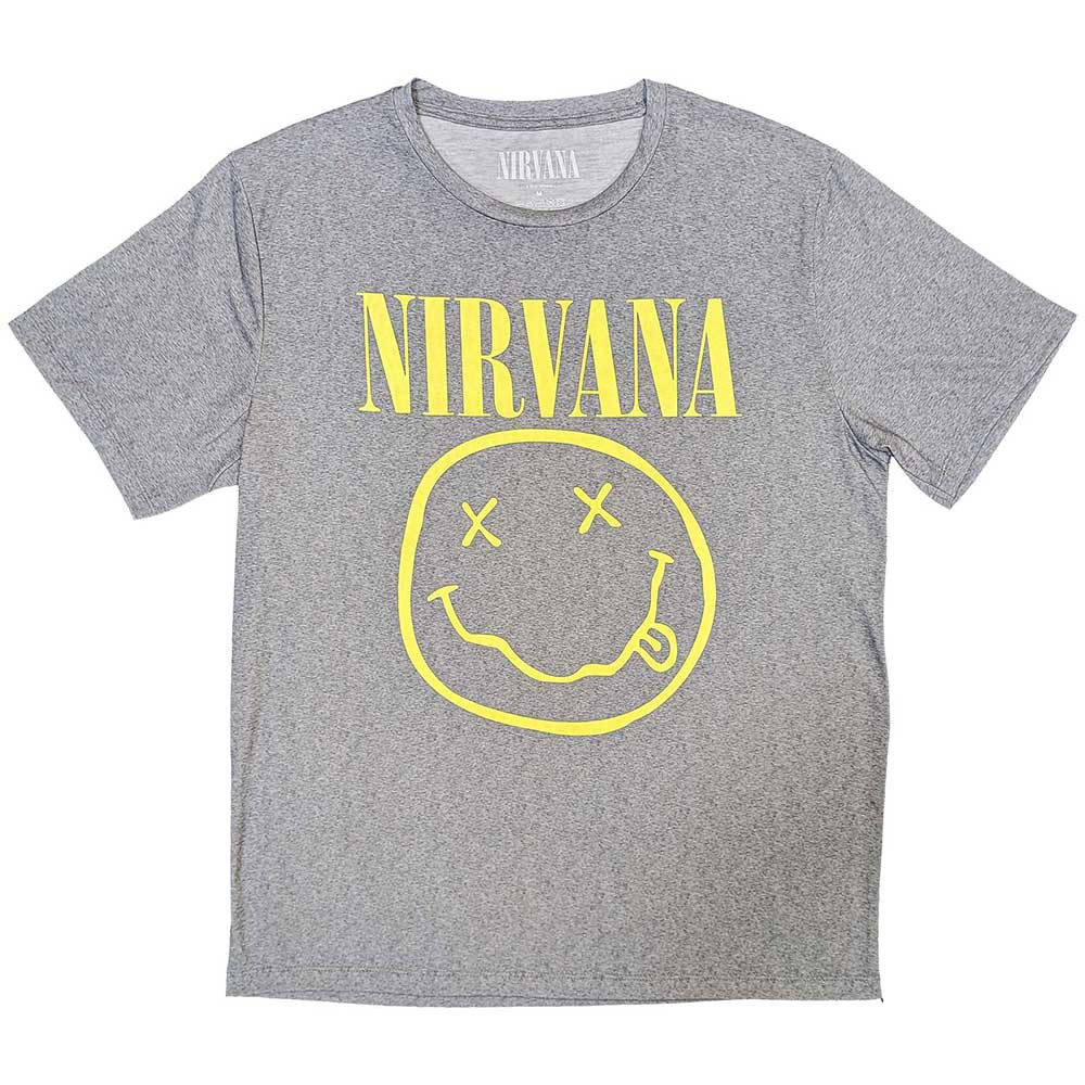 AMBROSIANA Portachiavi In Tessuto Nirvana Smiley – Licenza Ufficiale, Unisex