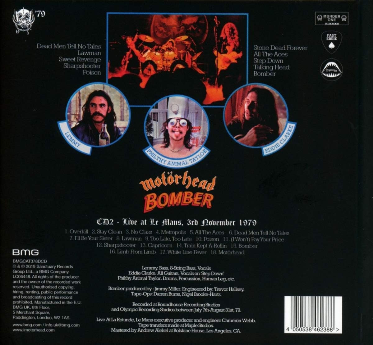 Motorhead 'Bomber' 40th Anniversary 2CD Deluxe