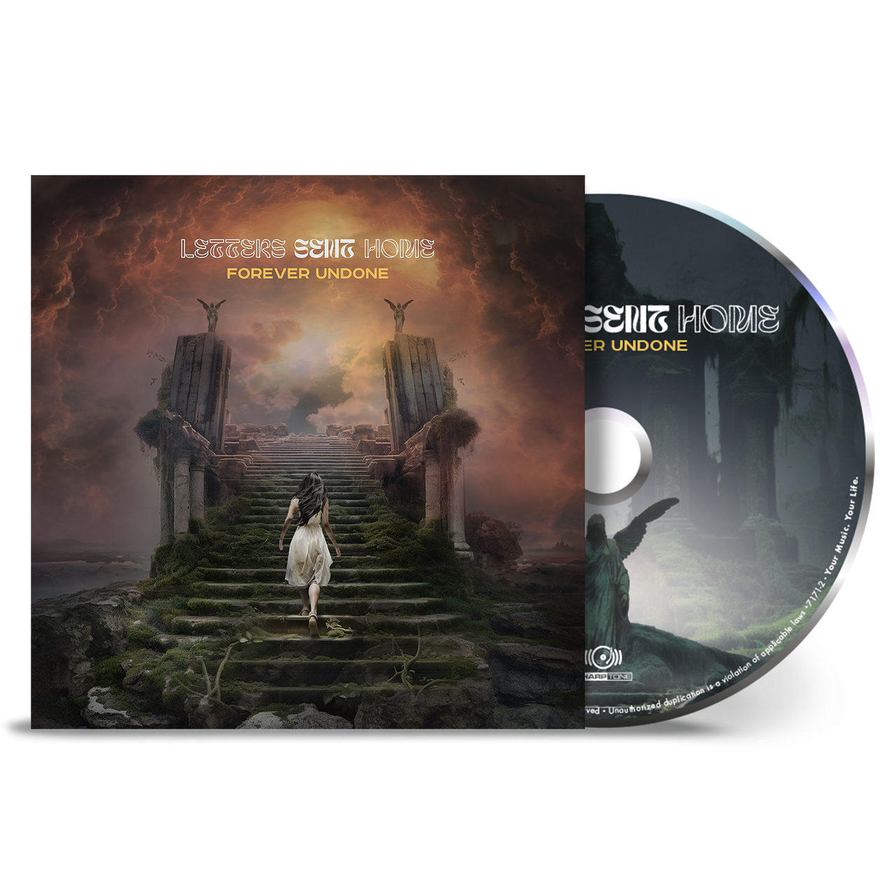 Letters Sent Home 'Forever Undone' CD Jewel Case