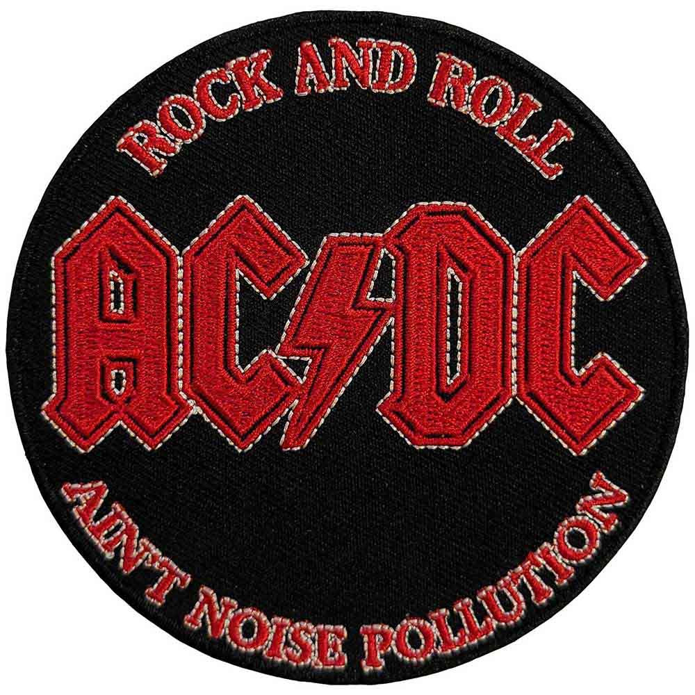 AC/DC 'Noise Pollution' (Iron On) Patch | Eyesore Merch