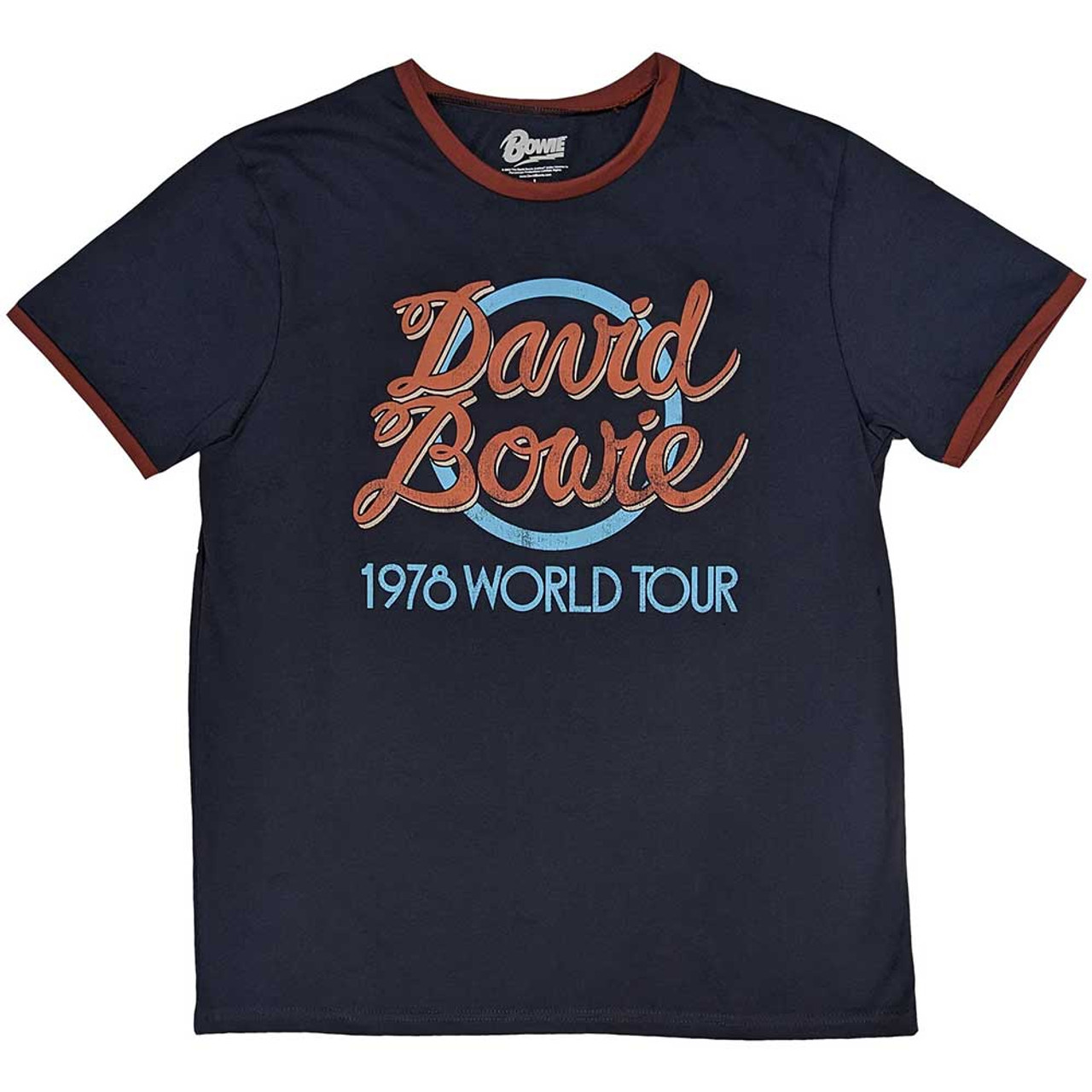 David Bowie 78 ヴィンテージ オリジナル ワールドツアー Tシャツ David Bowie 78 ヴィンテージ オリジナル ワールドツアー T