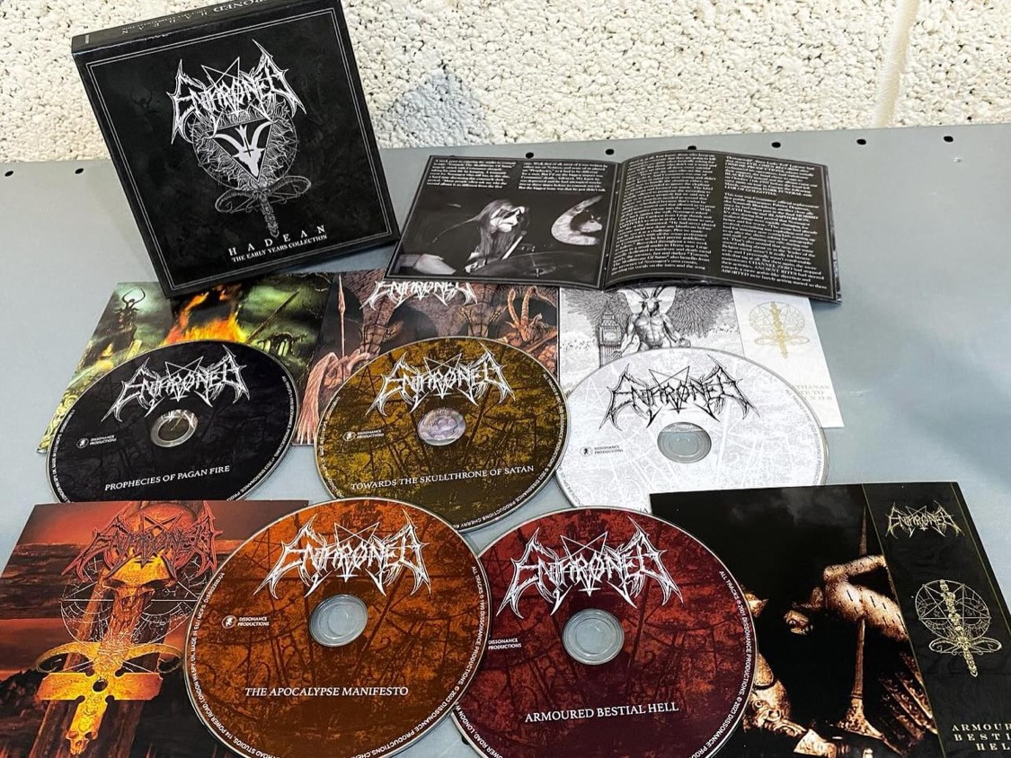 Enthroned 'Hadean' 5CD Box Set