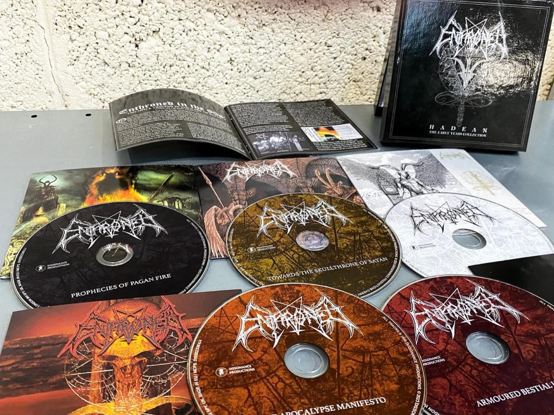 Enthroned 'Hadean' 5CD Box Set