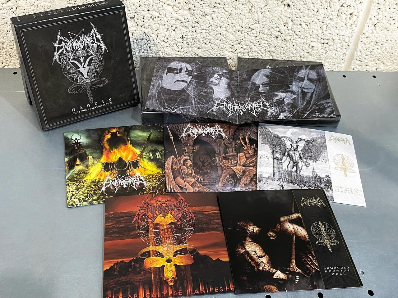 Enthroned 'Hadean' 5CD Box Set