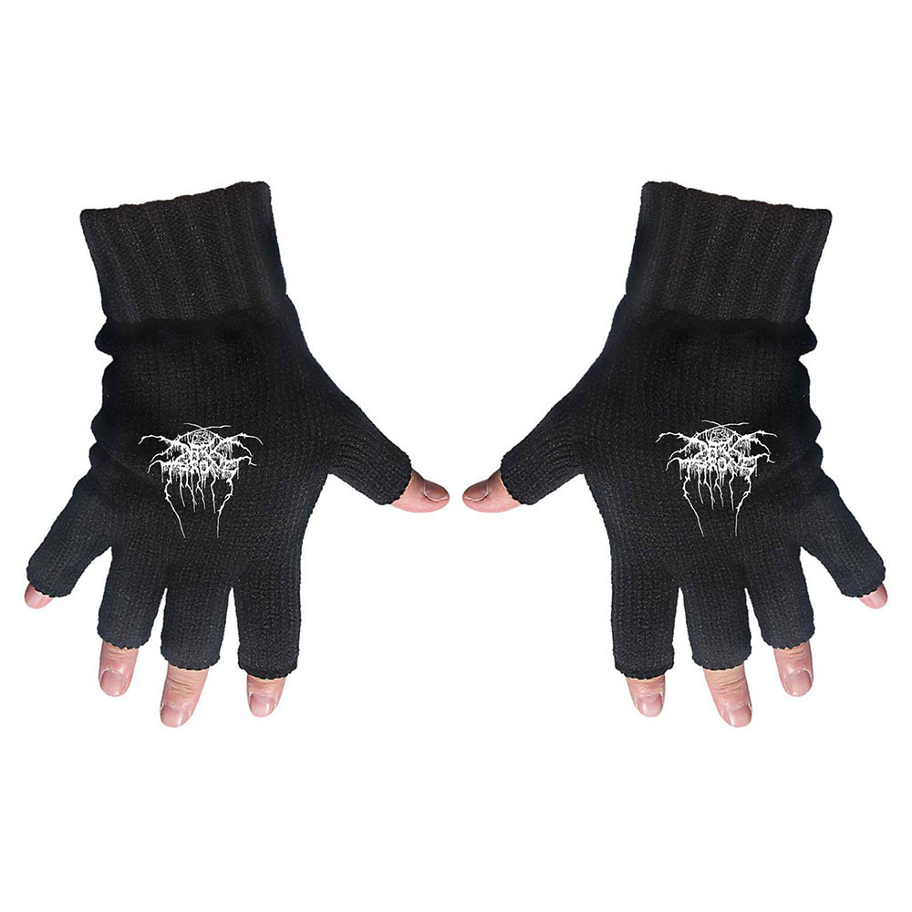 Darkthrone 'Logo' Fingerless Gloves