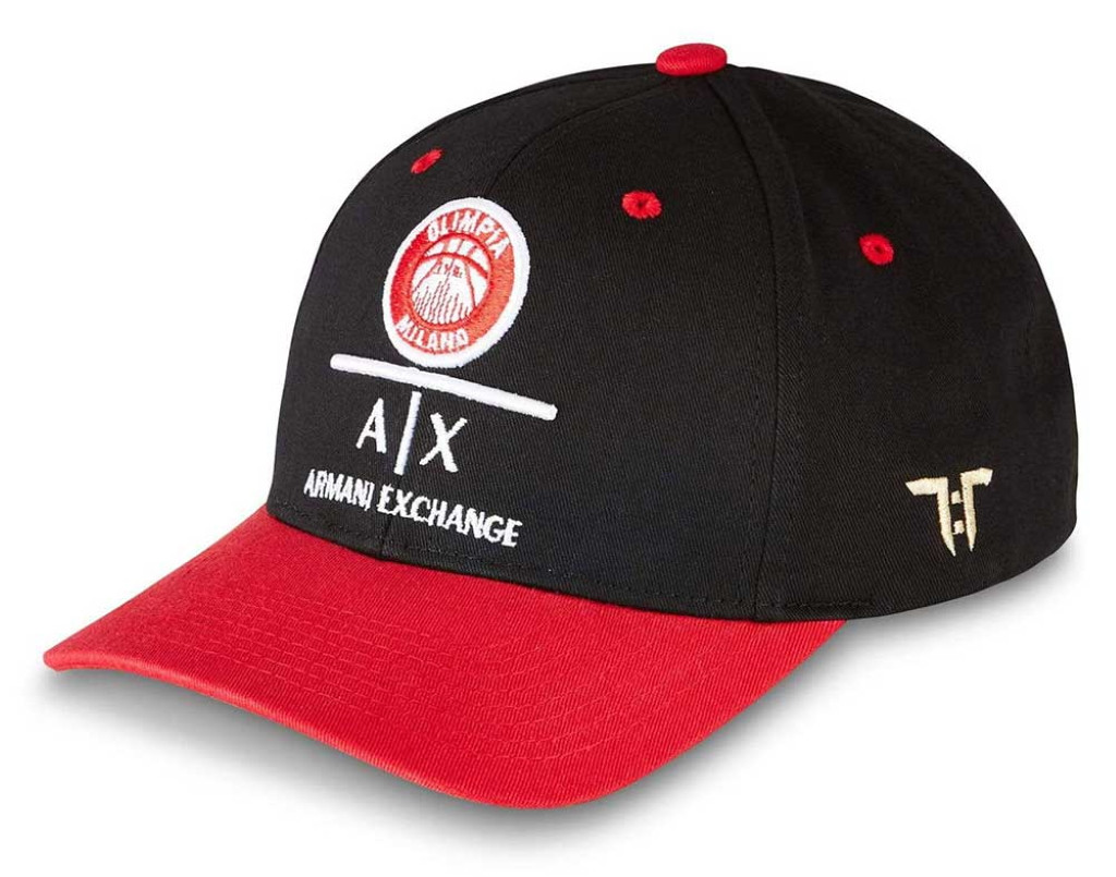 Tokyo Time x EuroLeague 'AX Olimpia Milano' (Multicoloured) Baseball Cap