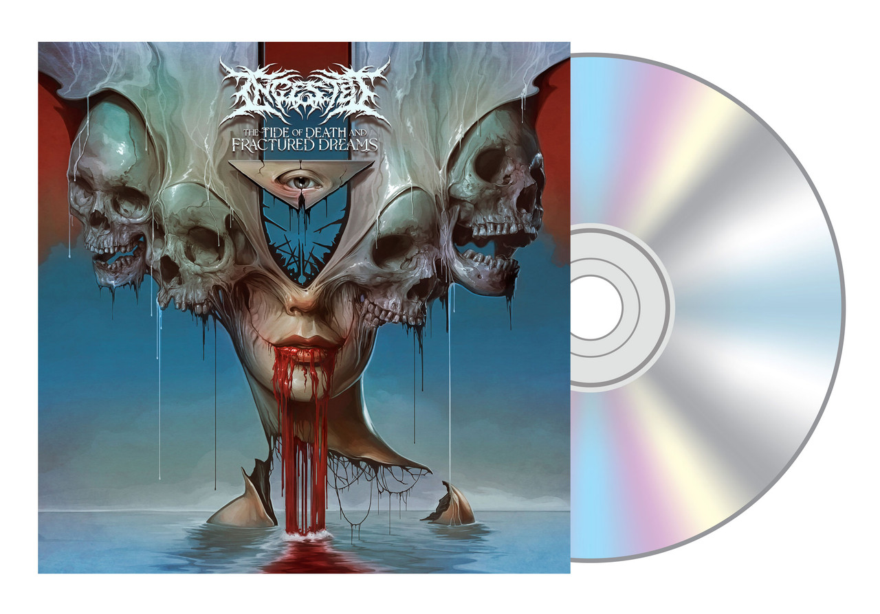 Ingested 'The Tide of Death and Fractured Dreams' CD Digipack