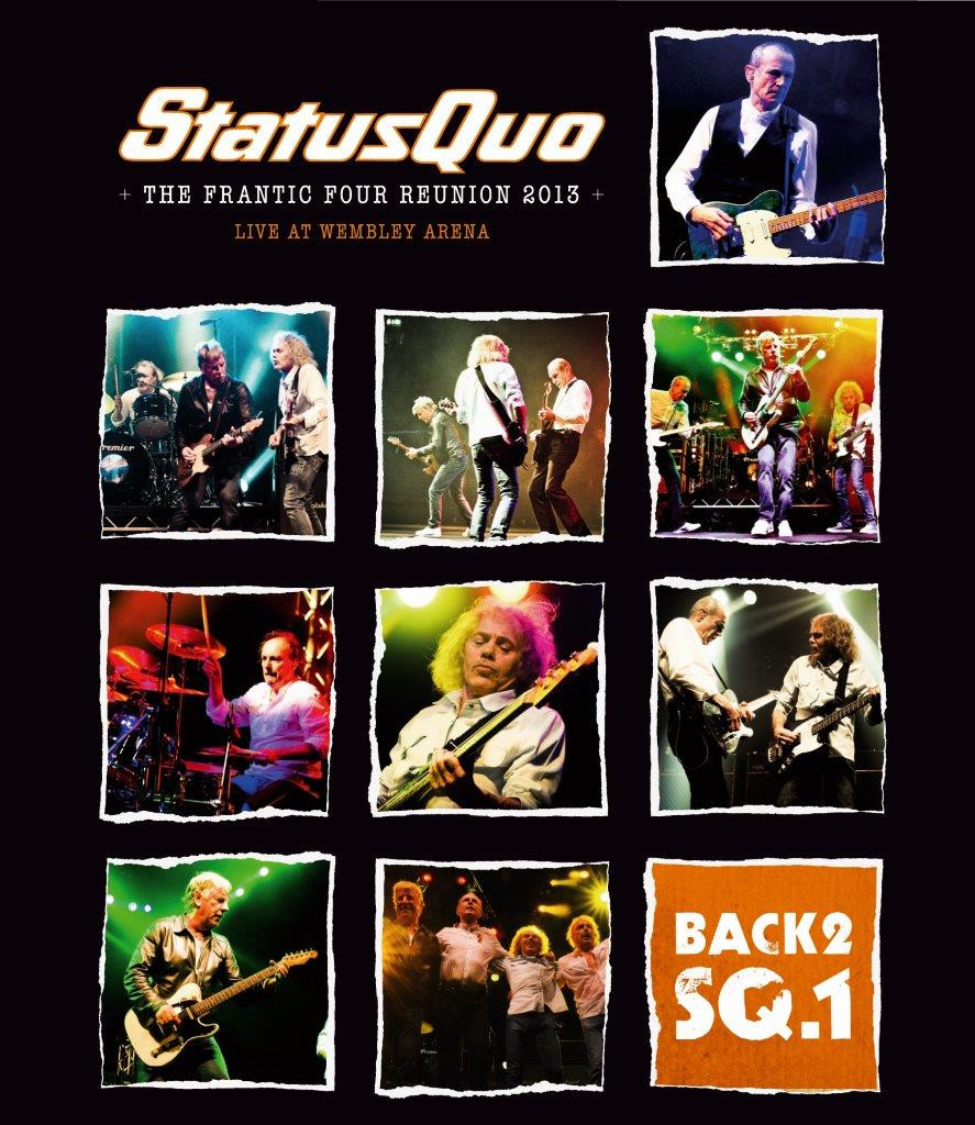 Status Quo 'The Frantic Four Reunion 2013' Blu-Ray & CD Set