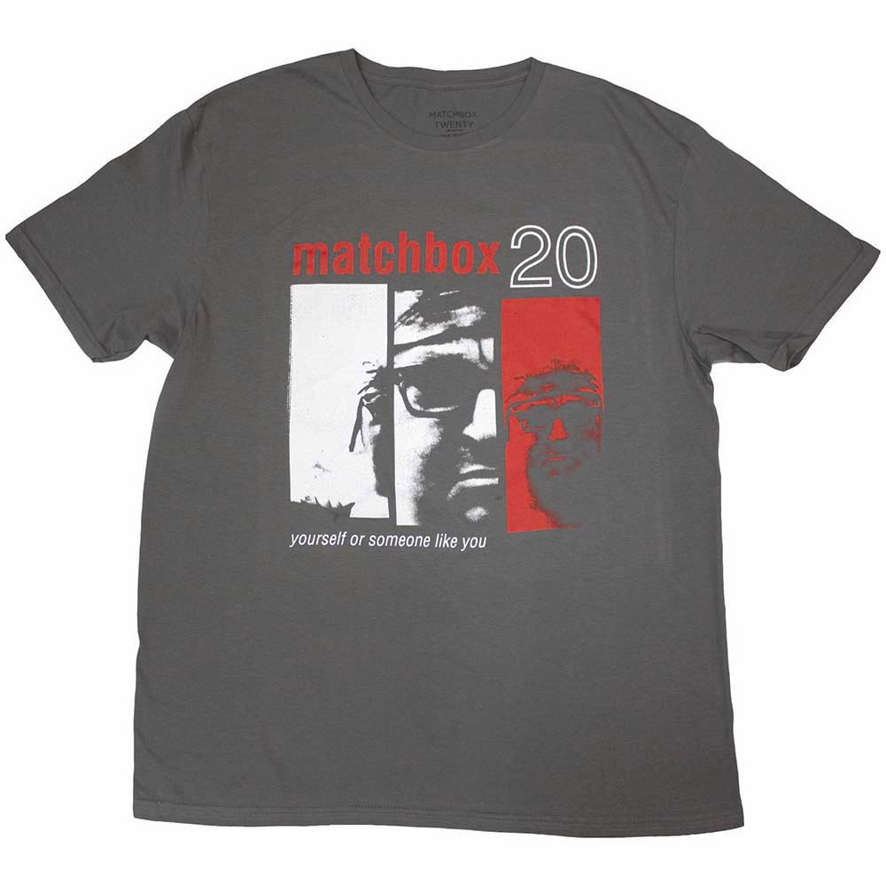 1997年 Matchbox Twenty Tシャツ Matchbox Twenty 'Yourself' (Grey) T-Shirt | Eyesore Merch