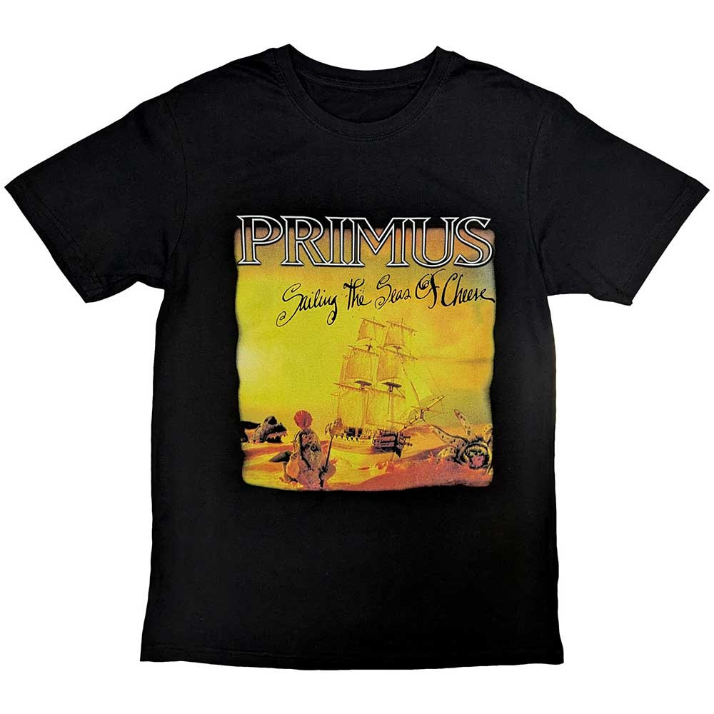 Primus 'Sailing The Seas Of Cheese' (Black) T-Shirt
