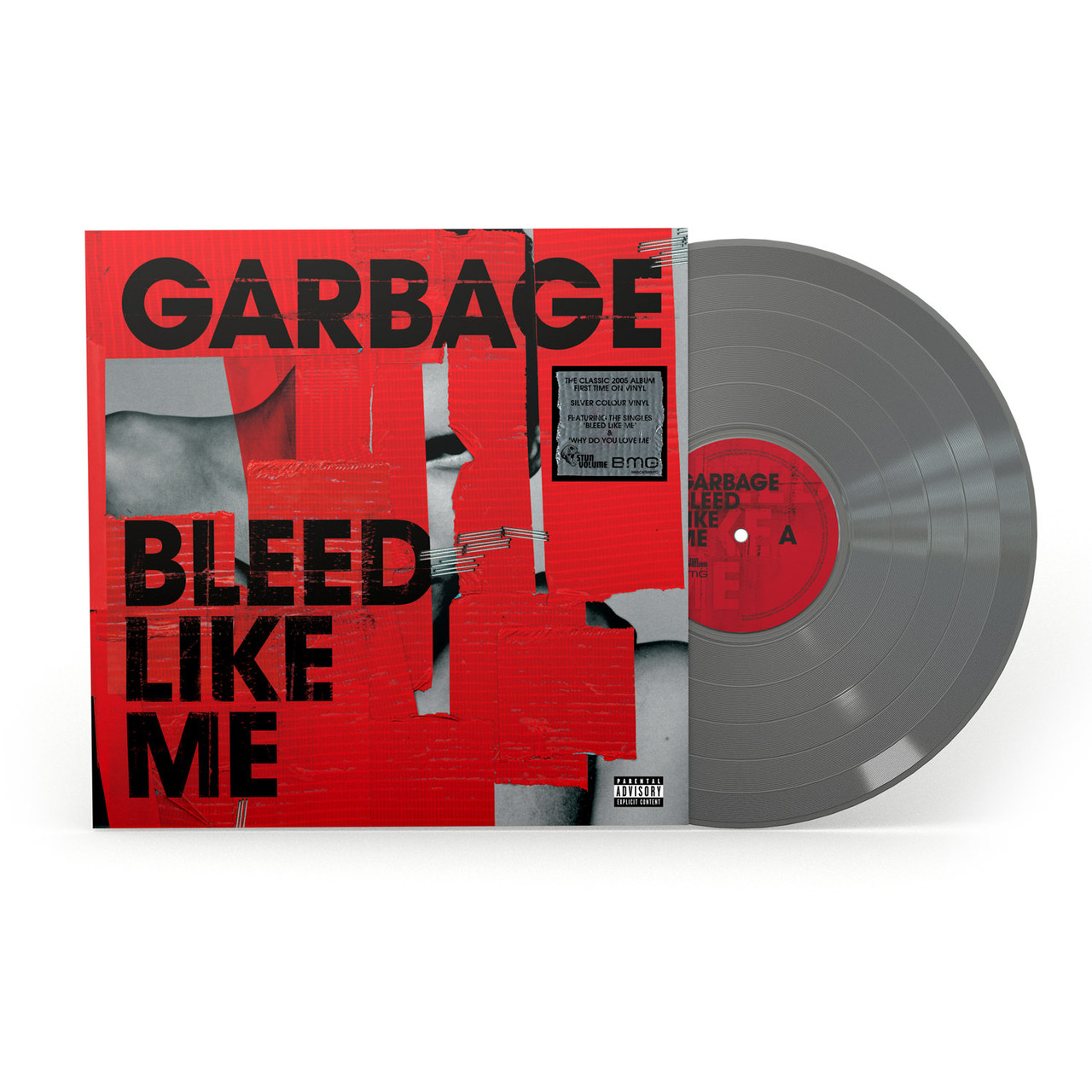 Garbage 'Bleed Like Me' (2024 Remaster) LP Silver Vinyl