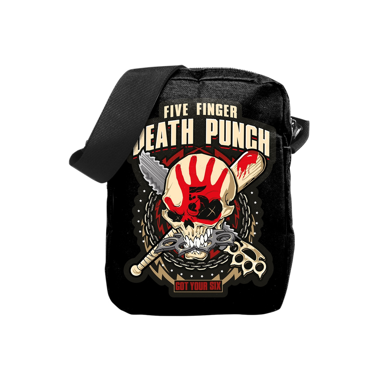 Five Finger Death Punch 'Got Your Six' Rocksax Cross Body Bag