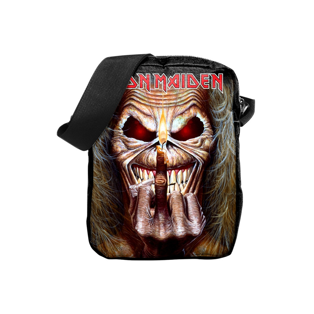 Iron Maiden 'Middle Finger' Rocksax Cross Body Bag