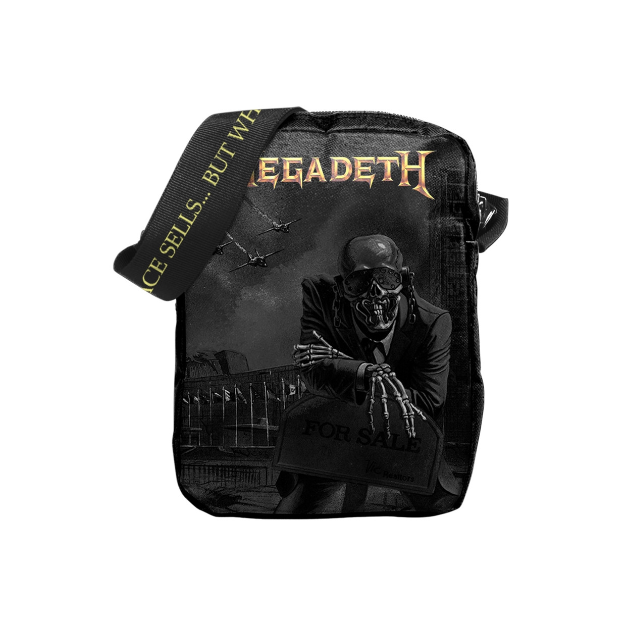 Megadeth 'Peace Sells' Rocksax Cross Body Bag