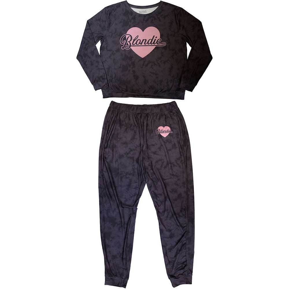 Blondie 'Heart Of Glass' (Purple) Womens Pyjama Set