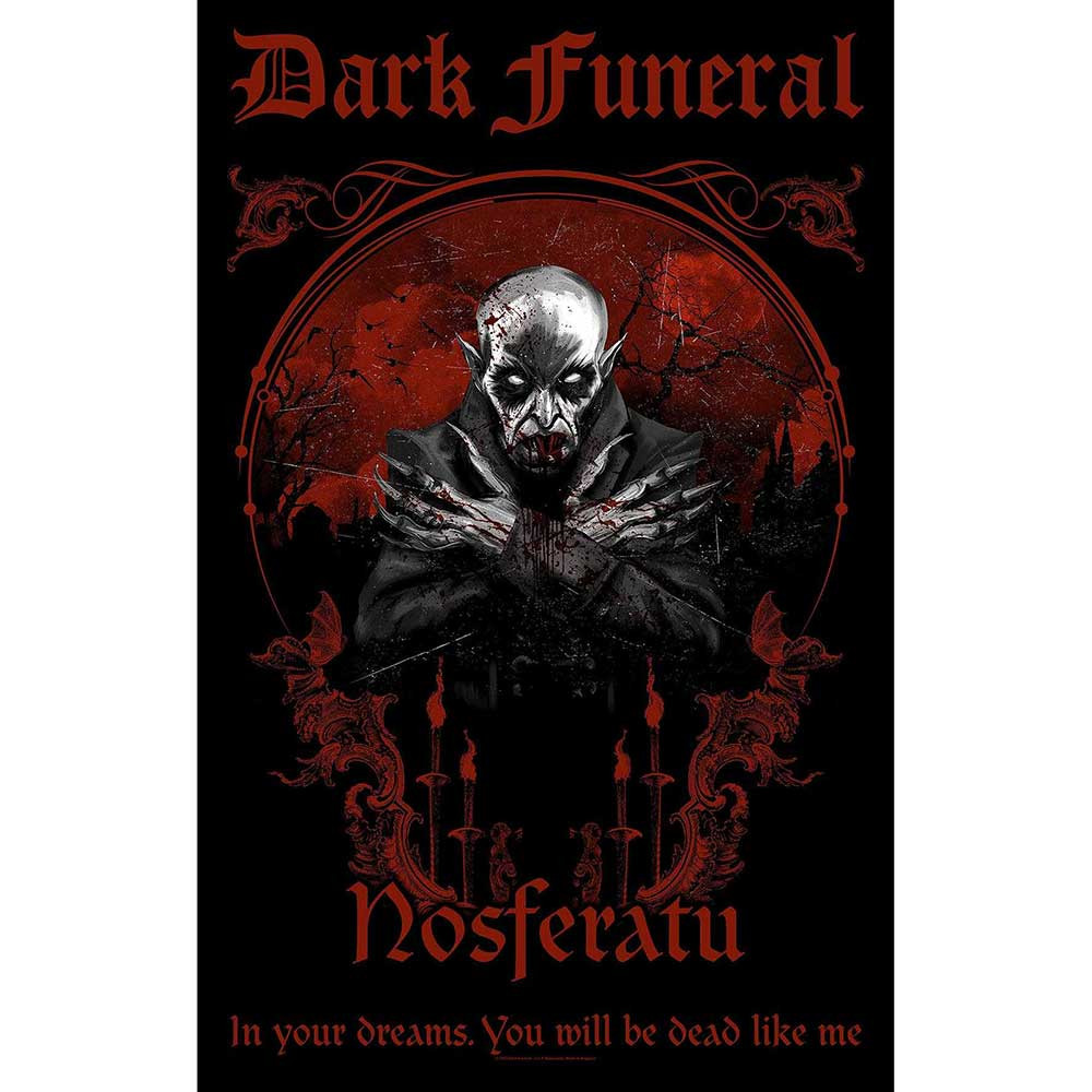 Dark Funeral 'Nosferatu' Textile Poster