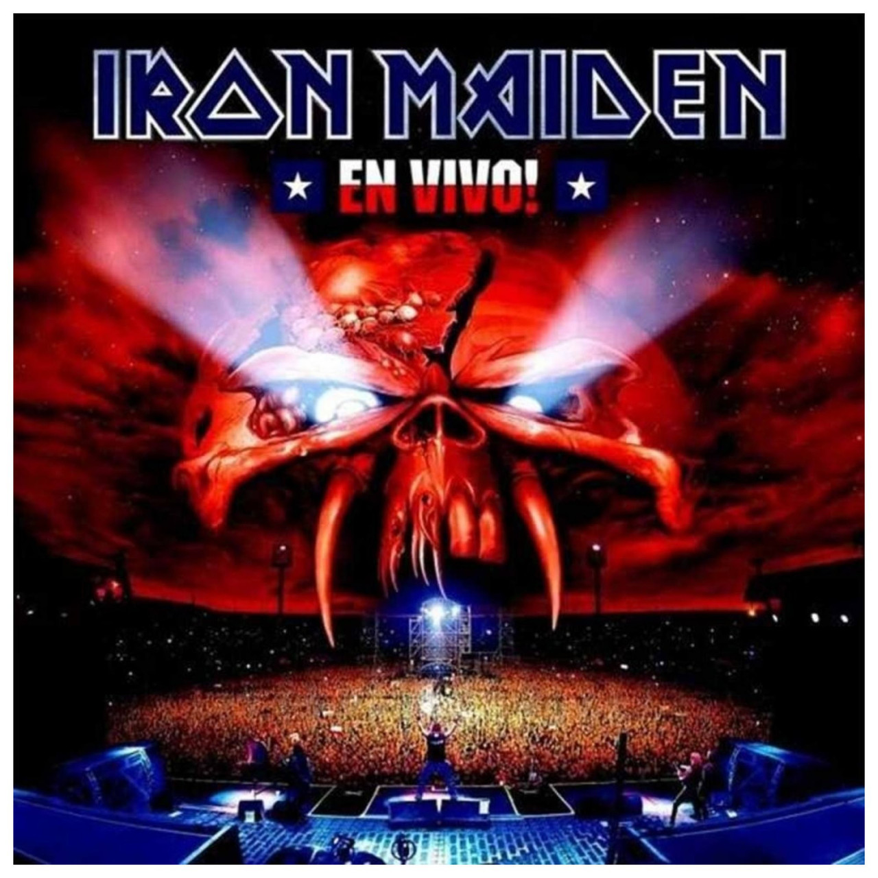 IRAN MAIDEN ☆EN VIVO!☆ Iron Maiden 'En Vivo!' Gatefold Sleeve 2CD