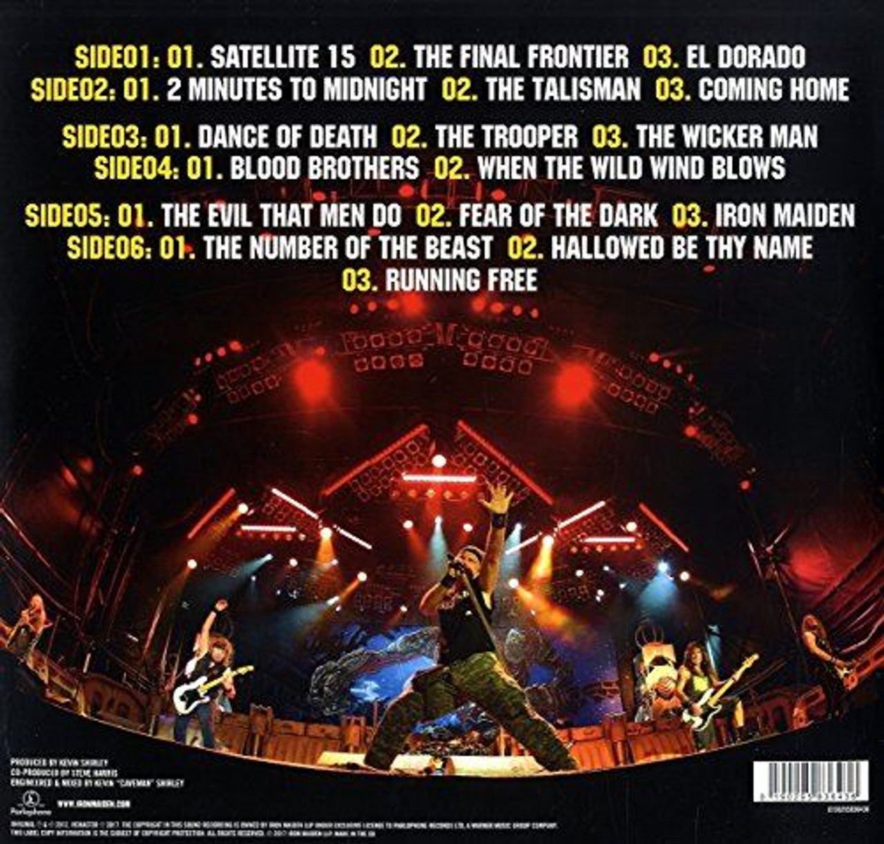 Iron Maiden 'En Vivo!' Gatefold Sleeve 2CD