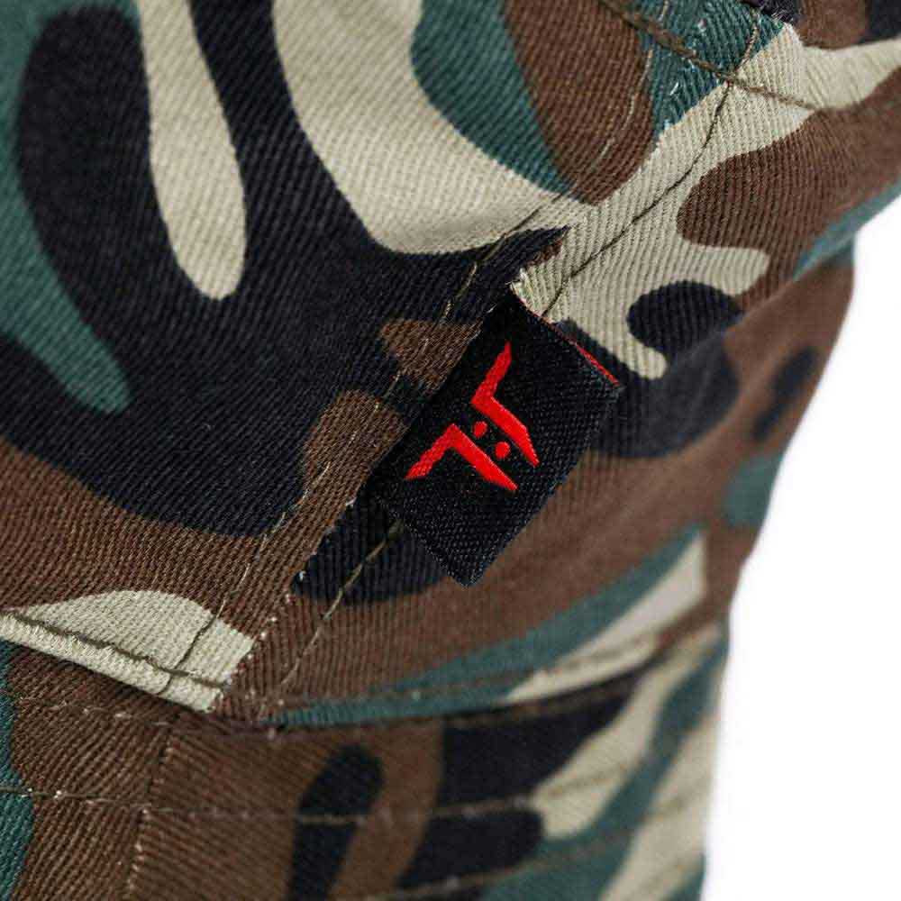 Tokyo Time 'TT Logo' (Camo) Kids Bucket Hat CLOSEUP2