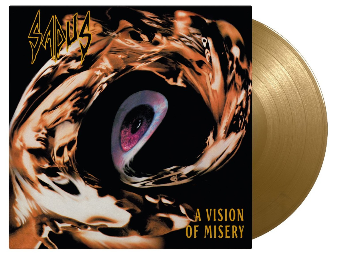 Sadus 'A Vision of Misery' LP 180g Gold Vinyl