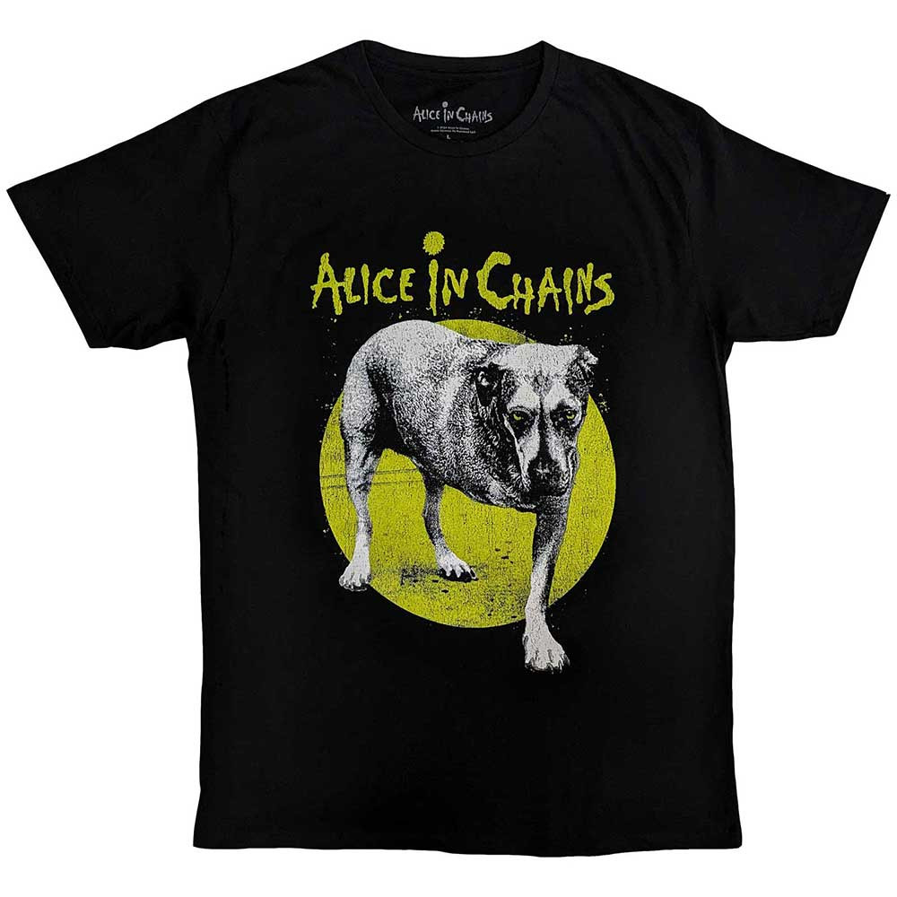 Alice In Chains 'Three-Legged Dog v2' (Black) T-Shirt
