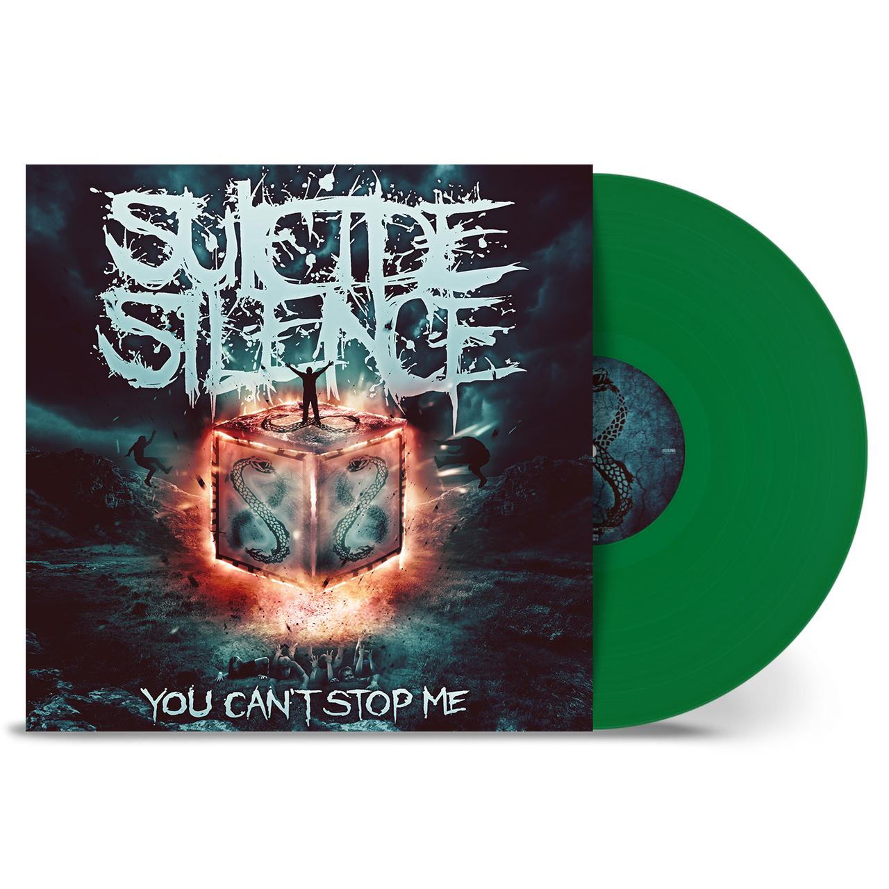 Suicide Silence 'You Can't Stop Me' (10th Anniversary) LP Green Vinyl