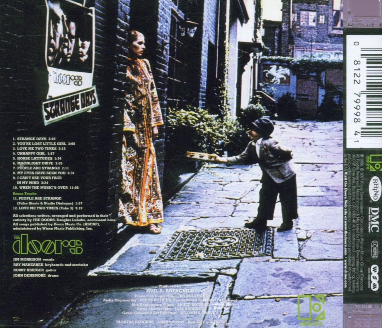 The Doors 'Strange Days (40th Anniversary Mixes)' CD